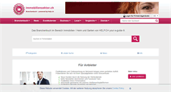 Desktop Screenshot of immobiliensektor.ch